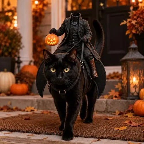 The Headless Horseman Rider™ Pet Costume
